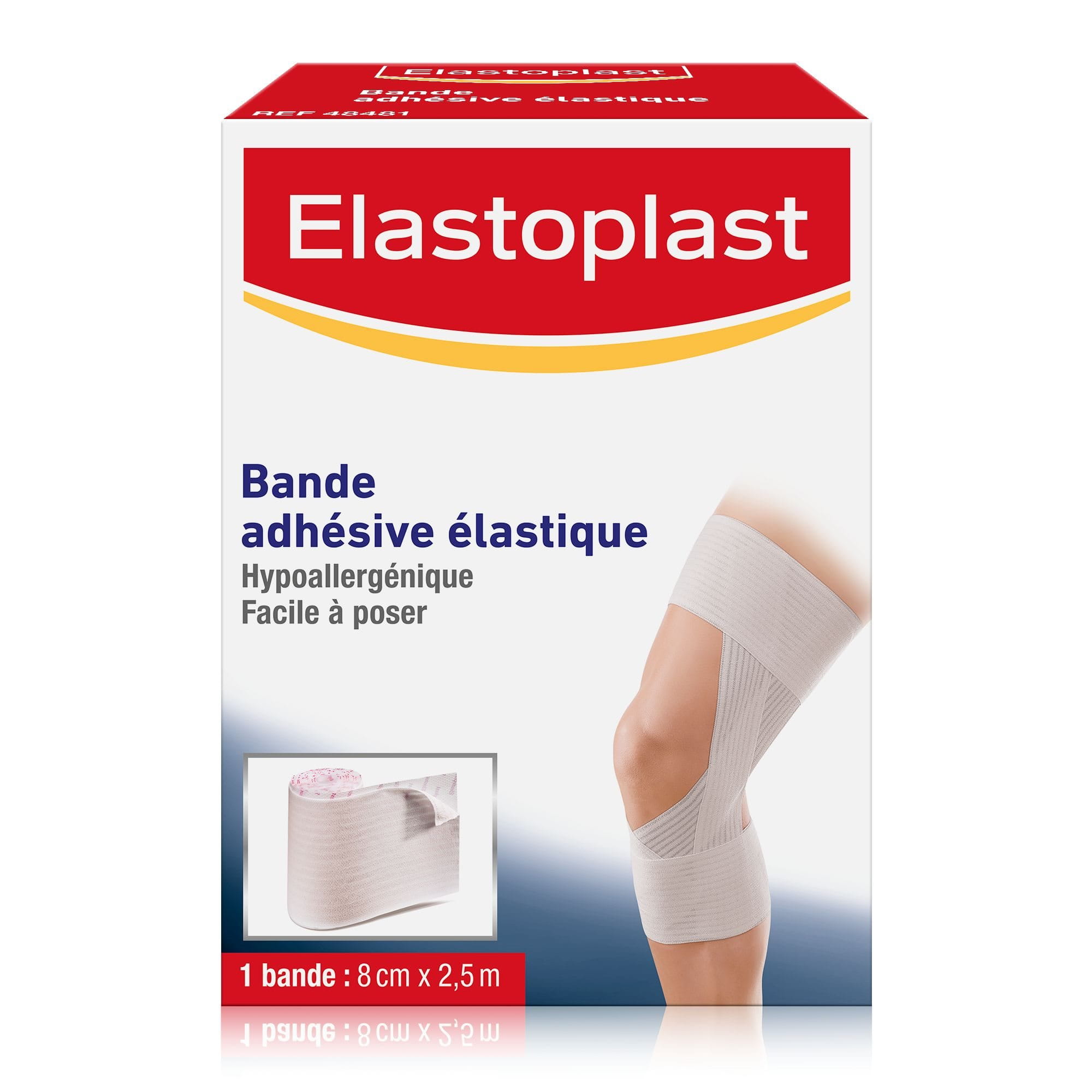 Bande adh sive lastique 8 cm Genou Elastoplast